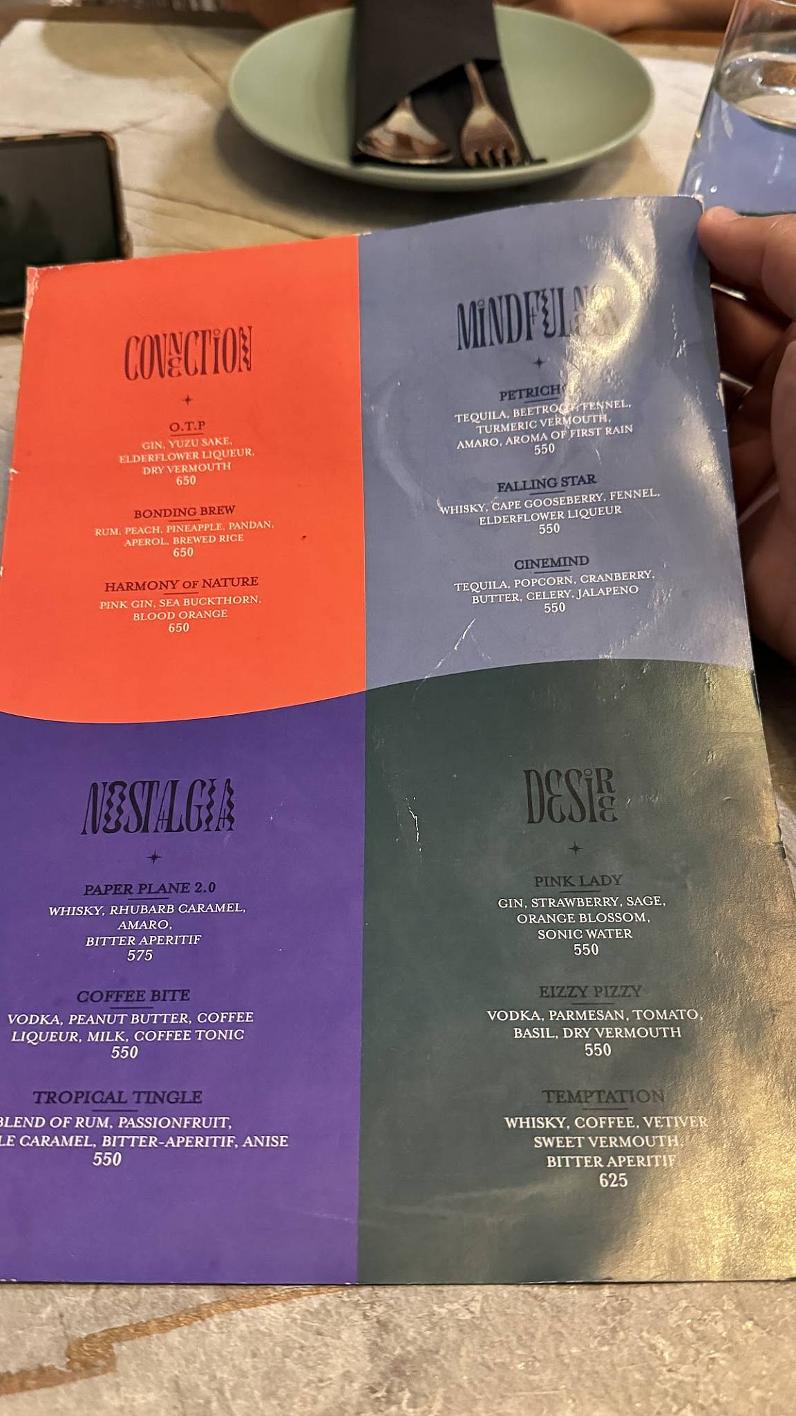 Murphies - Bistro and Bar menu