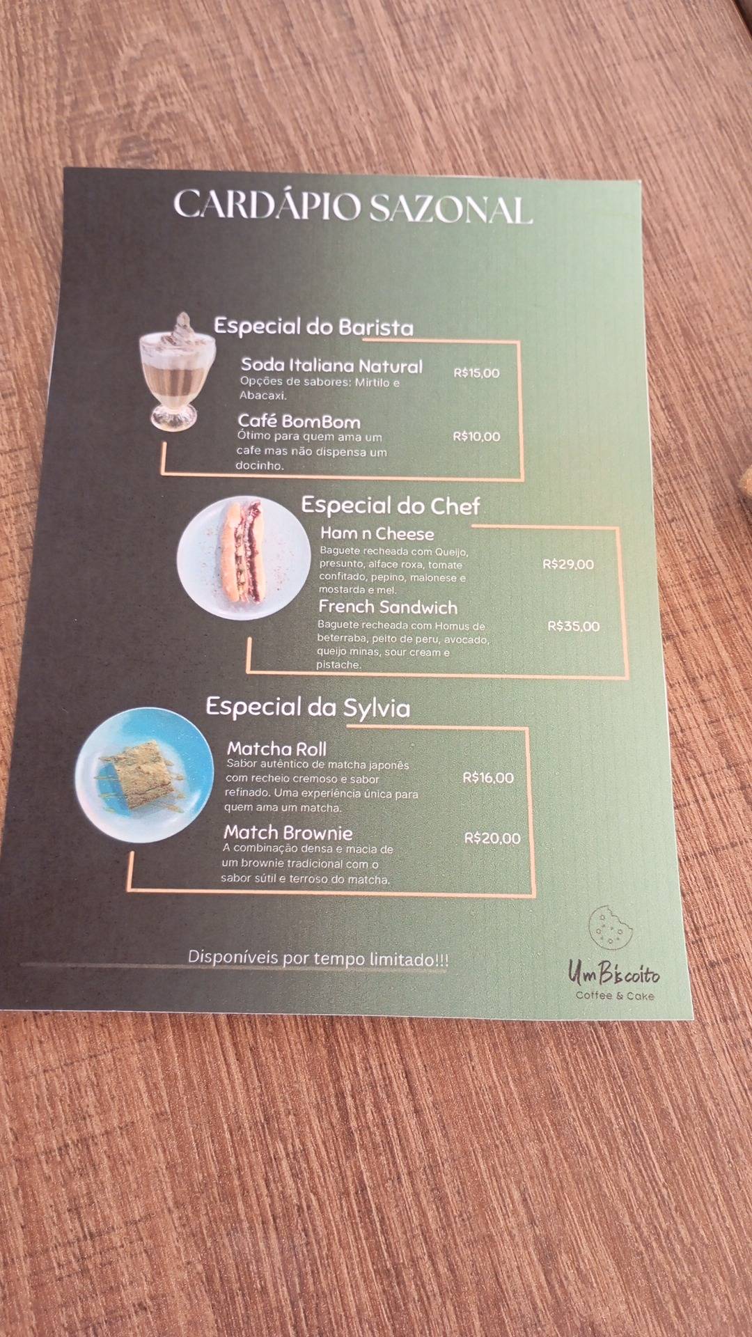 My Matcha Lab cardápio