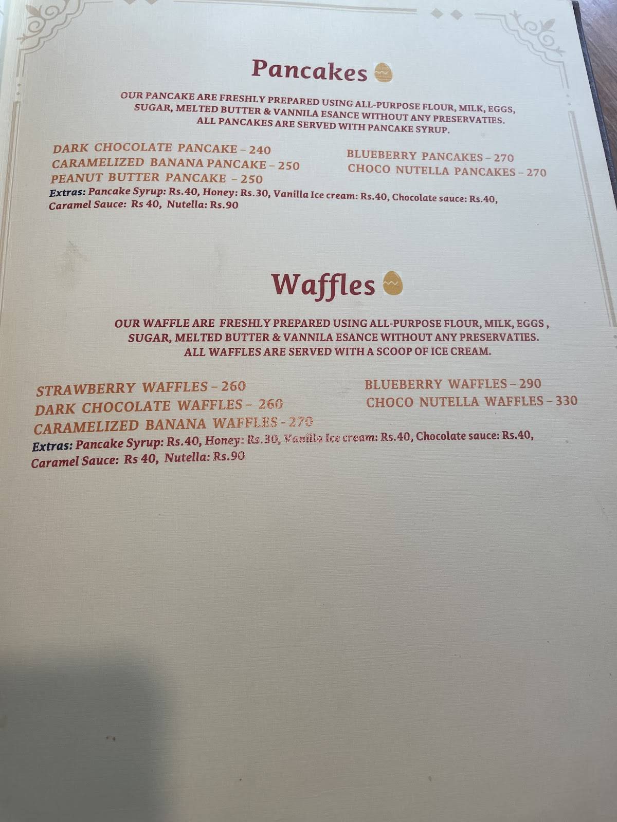 Napoli Italian Bistro - HSR Layout, Fine Dine Restaurant Good Food Since 2014 menu