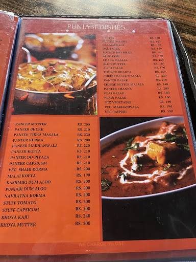 New Alka Restaurant menu