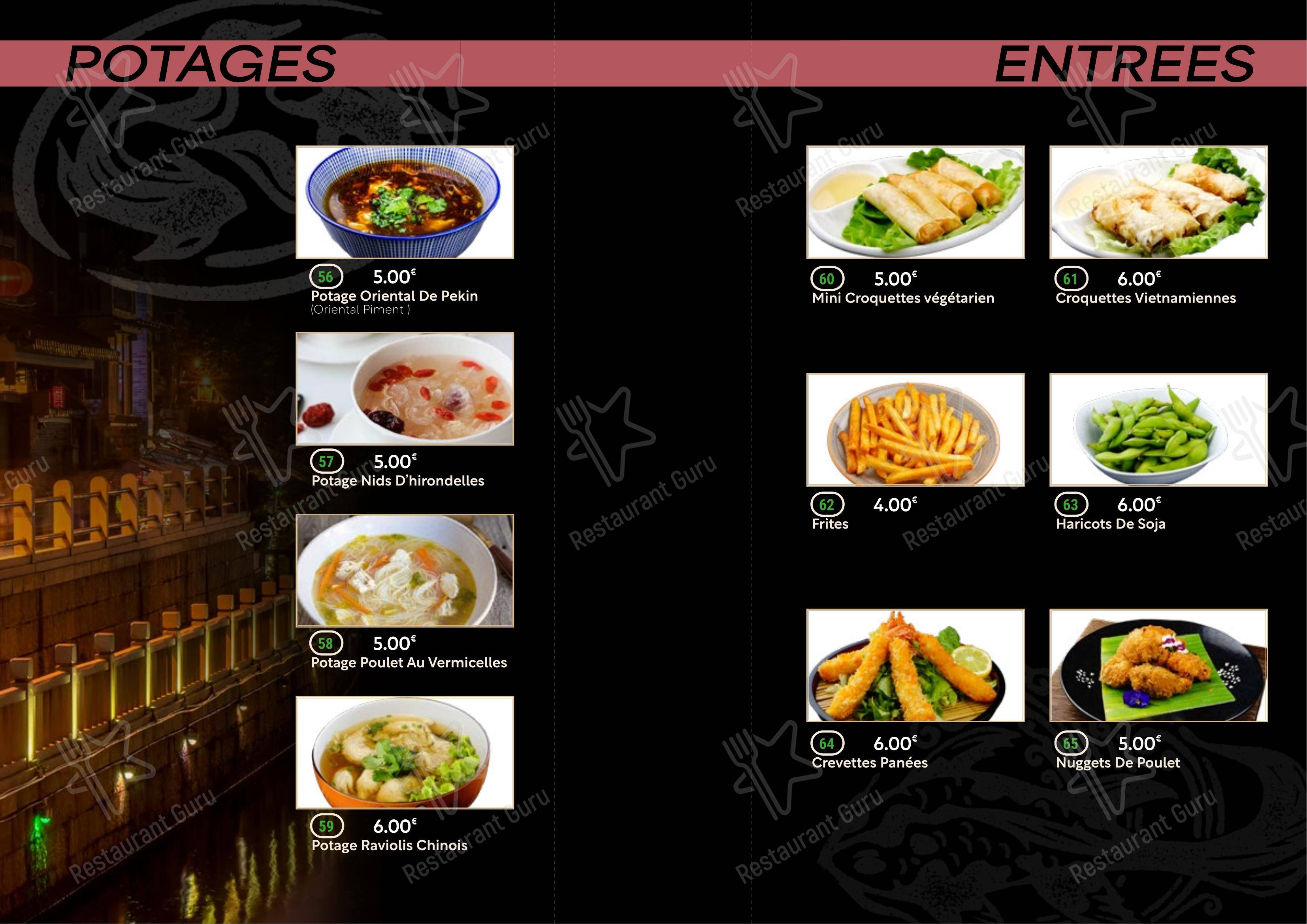 New Asia dans Tubize - Menu