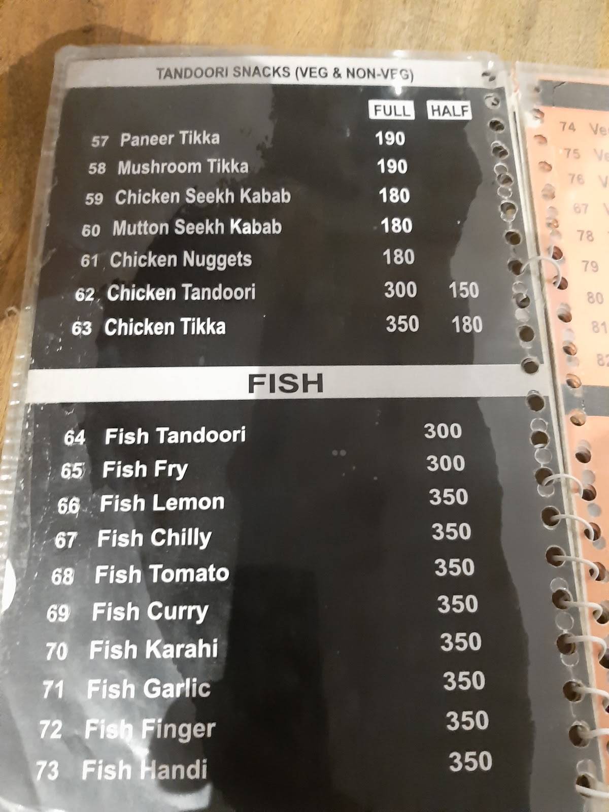 New Green Restaurant & Beer Bar menu