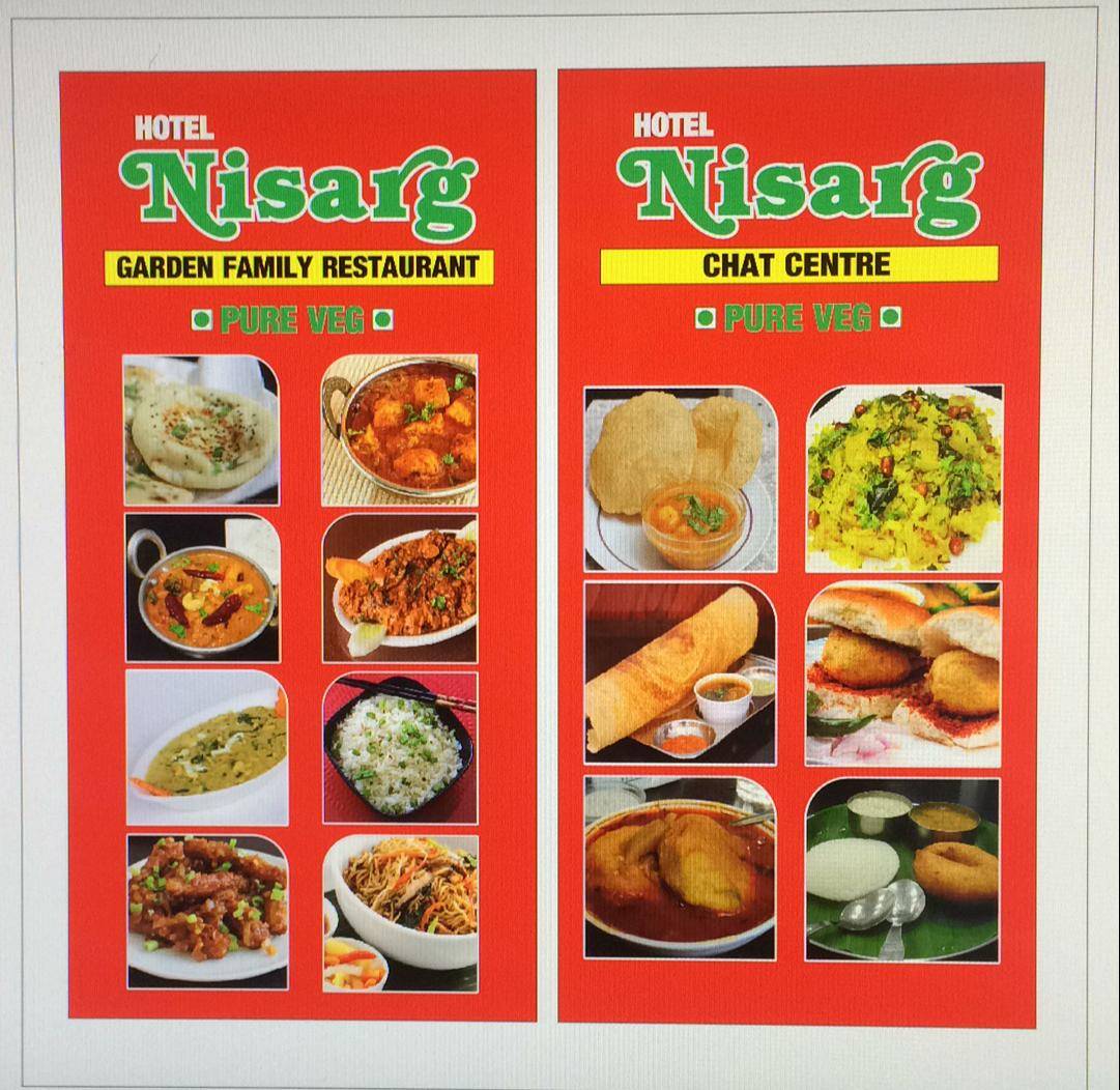 Nisarg Hotel menu