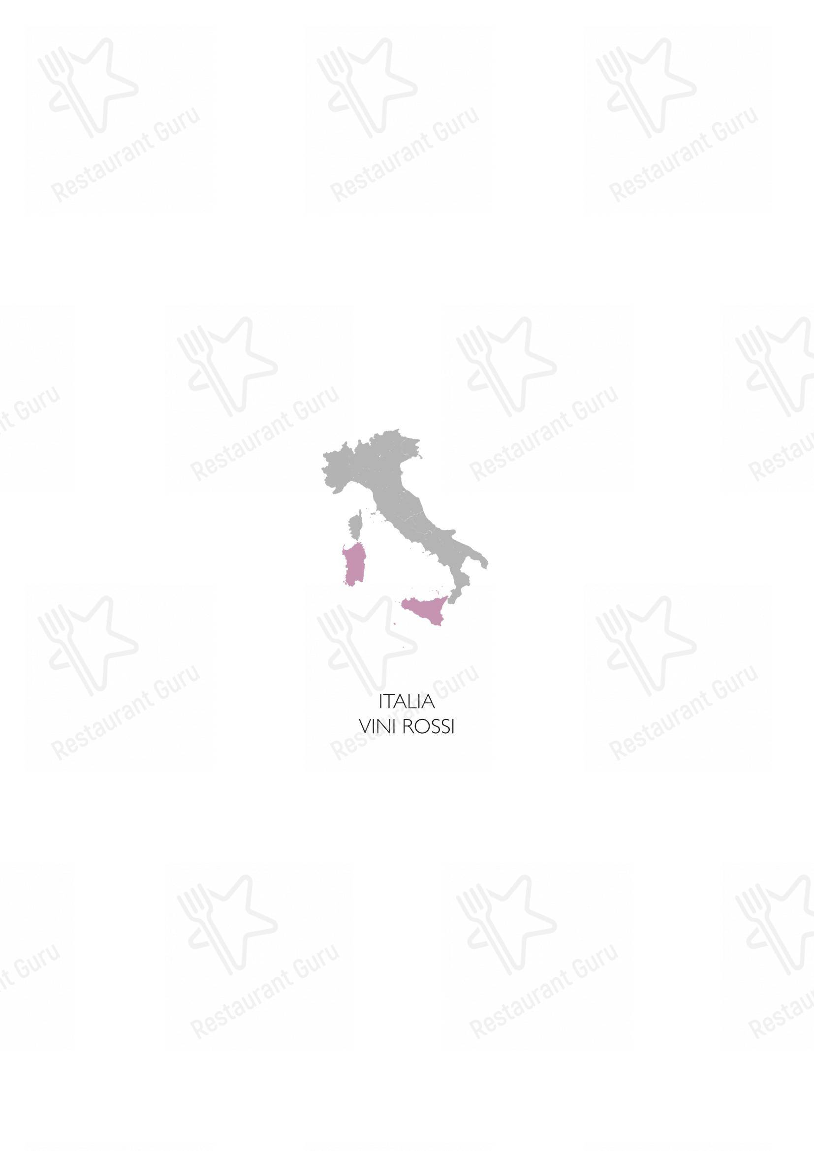 Nojo in Roma - Menu bar