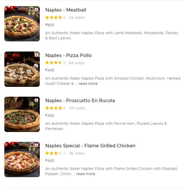 ENSO - Sourdough Pizza by Nomad - Malviya Nagar menu