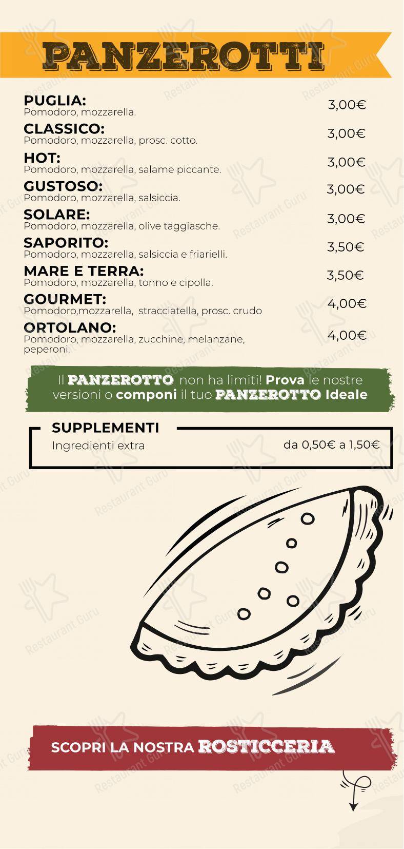 Non Solo Pizza in Venegono Inferiore - Menu bar