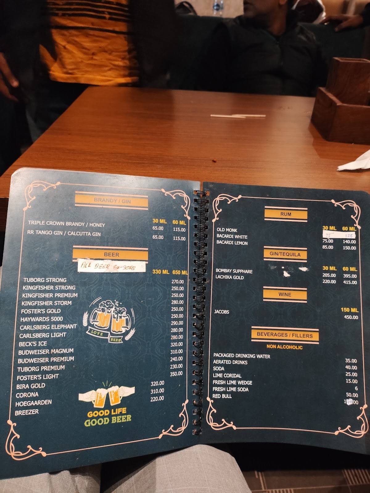 Novelty Restaurant Cum Bar menu