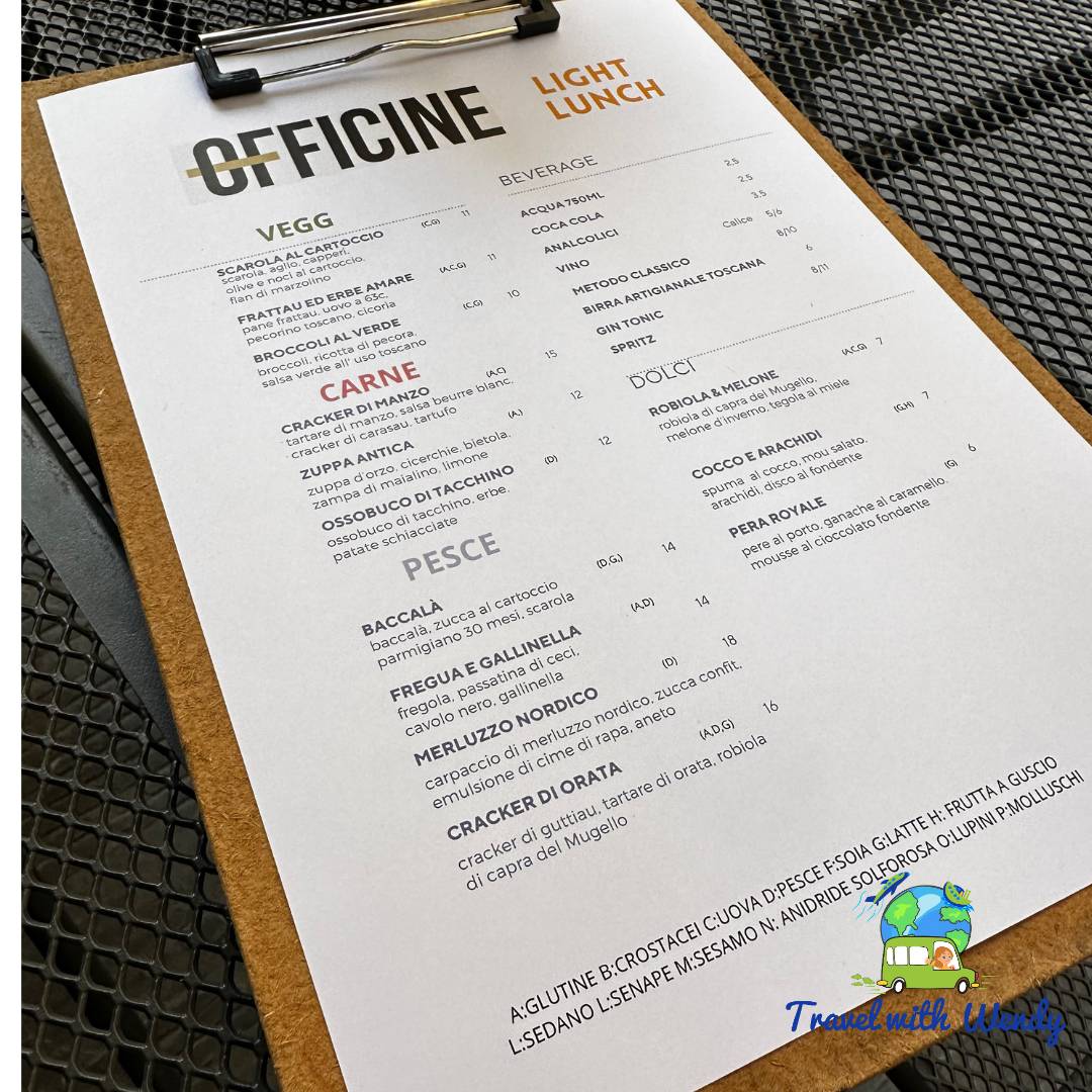 Menu di OFFICINE 