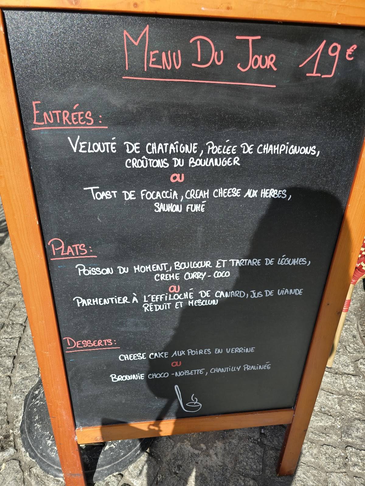 Menu de OPULENCE