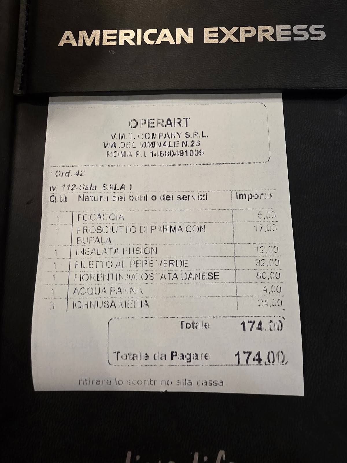 Menu di OperArt 