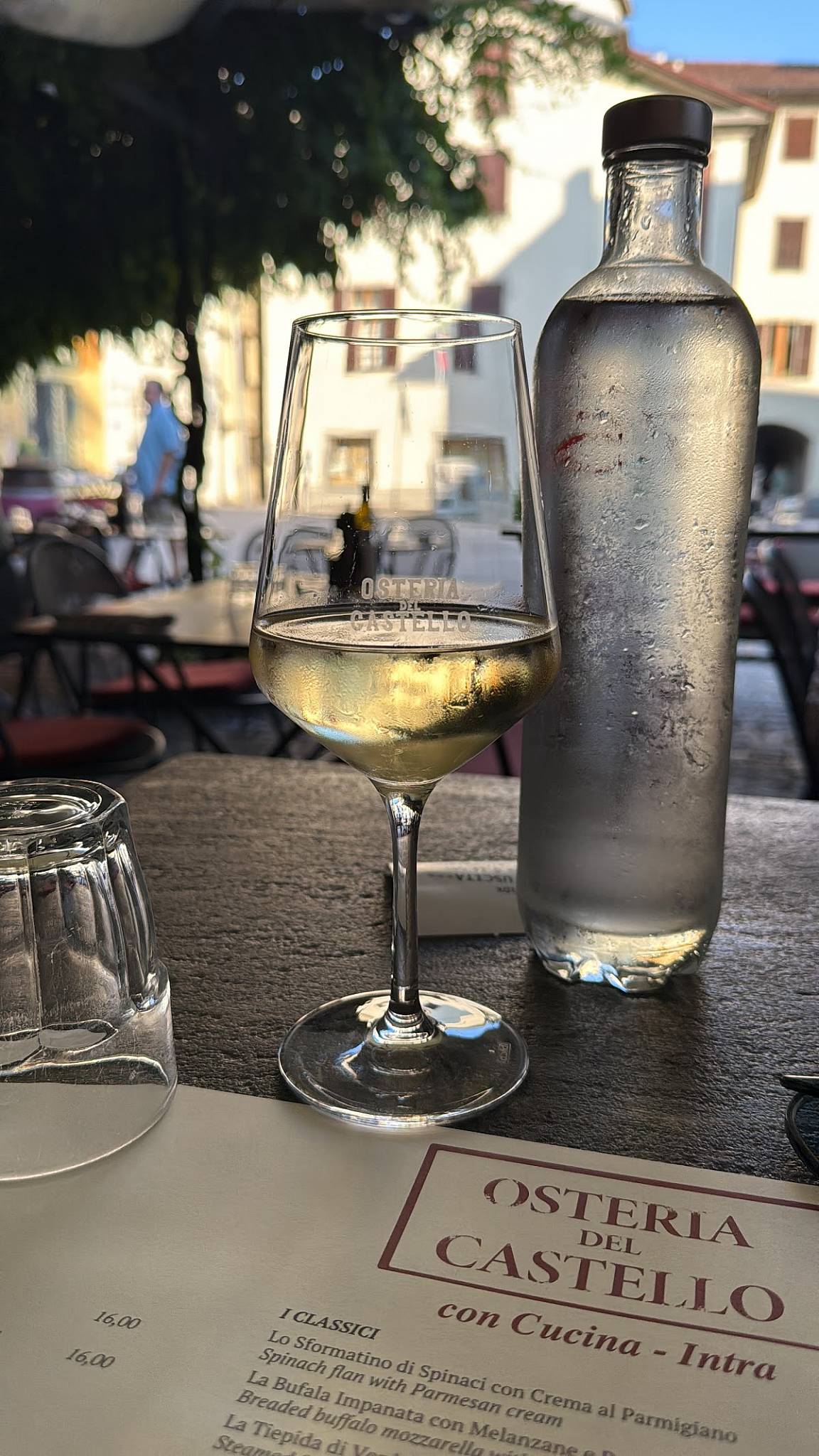 Menu di Osteria del Castello 