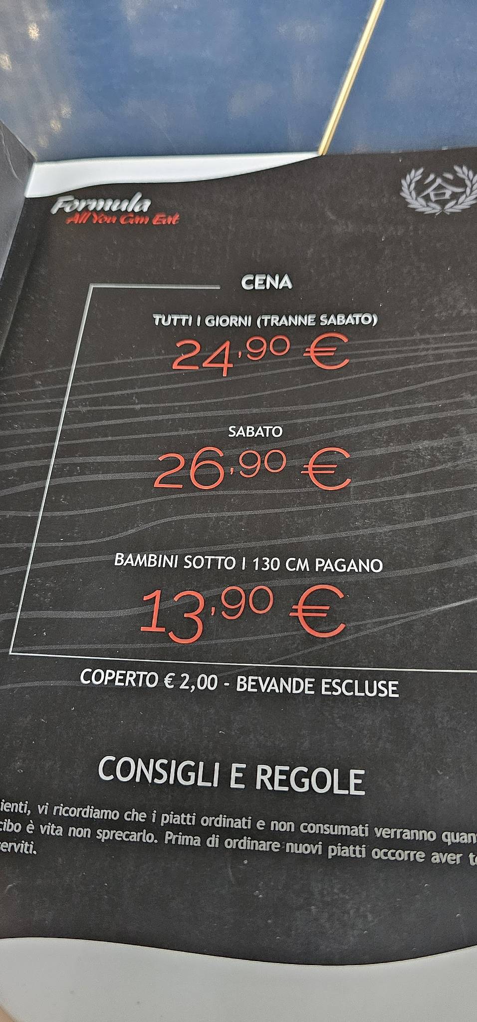 Menu di Otani Sushi Restaurant 