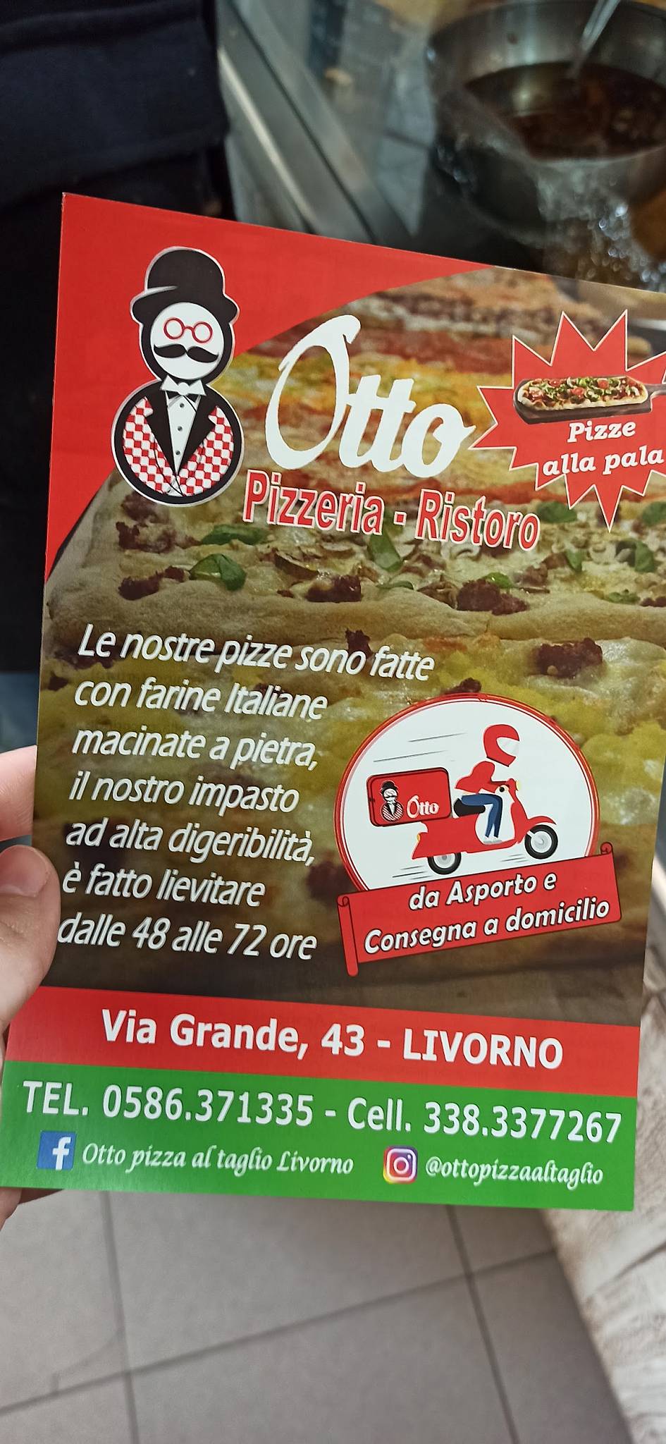 Menu di Otto - Pizza al taglio 