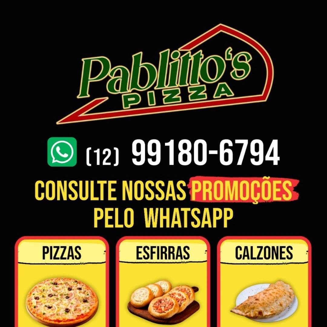 Pablitto's Pizza cardápio