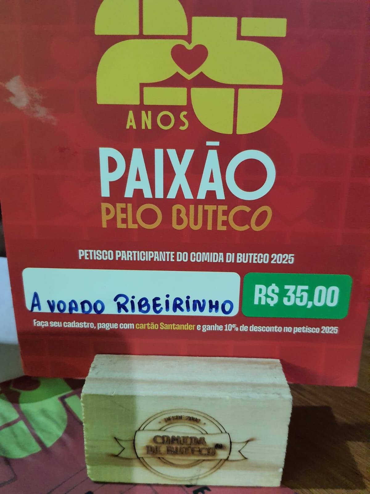 Paladar Gi cardápio