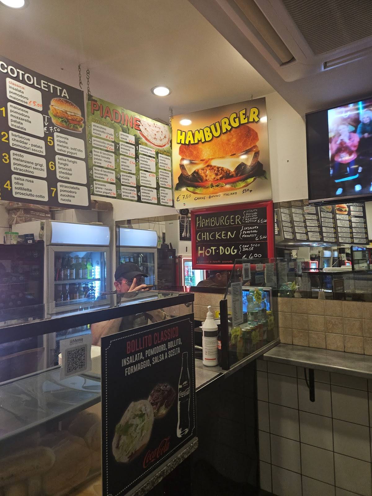 Menu di Panineria da Manolo 