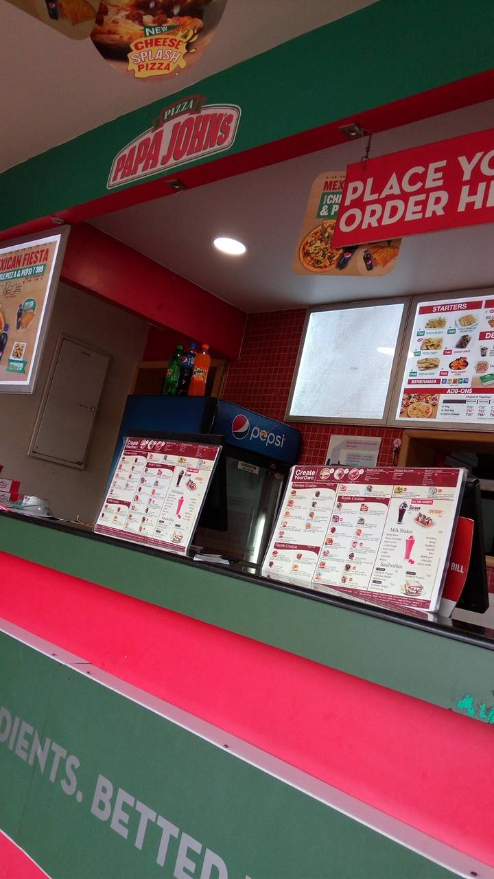 Papa John's menu