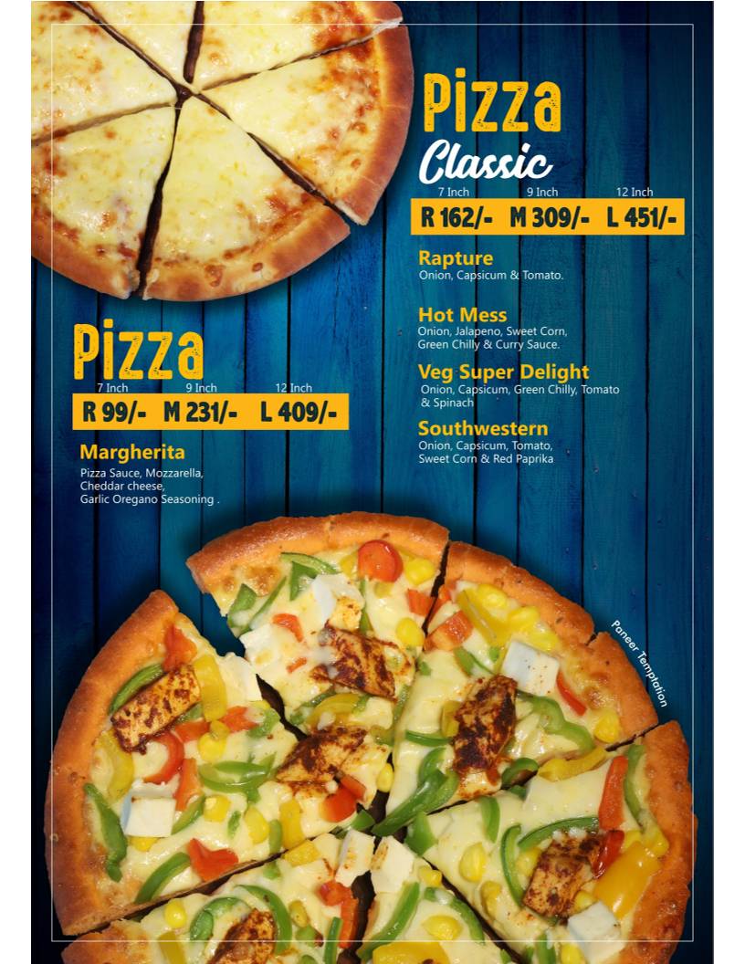 Papa Louie's Pizza Maninagar menu