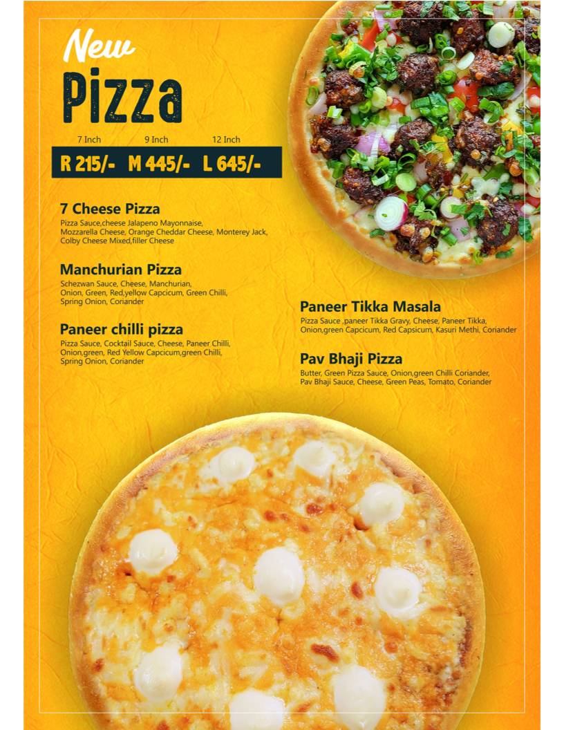 Papa Louie's Pizza Maninagar menu