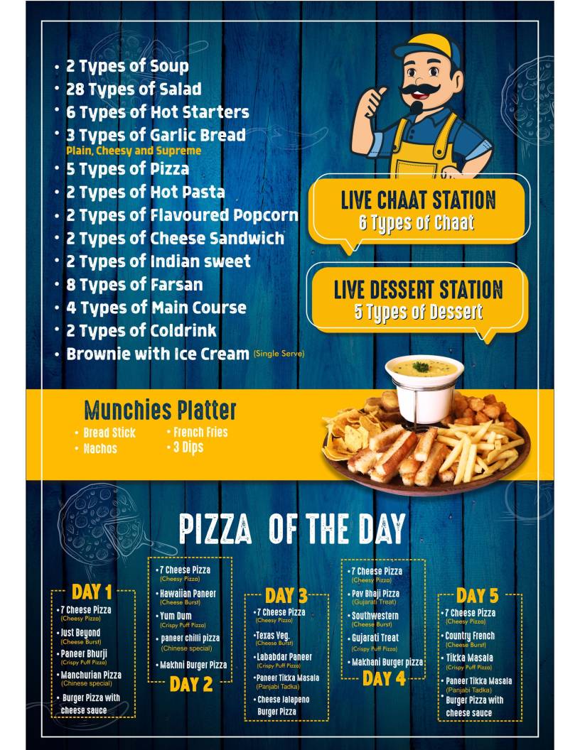 Papa Louie's Pizza Maninagar menu