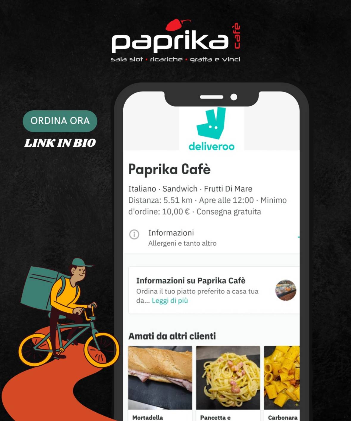 Menu di Paprika Cafè 