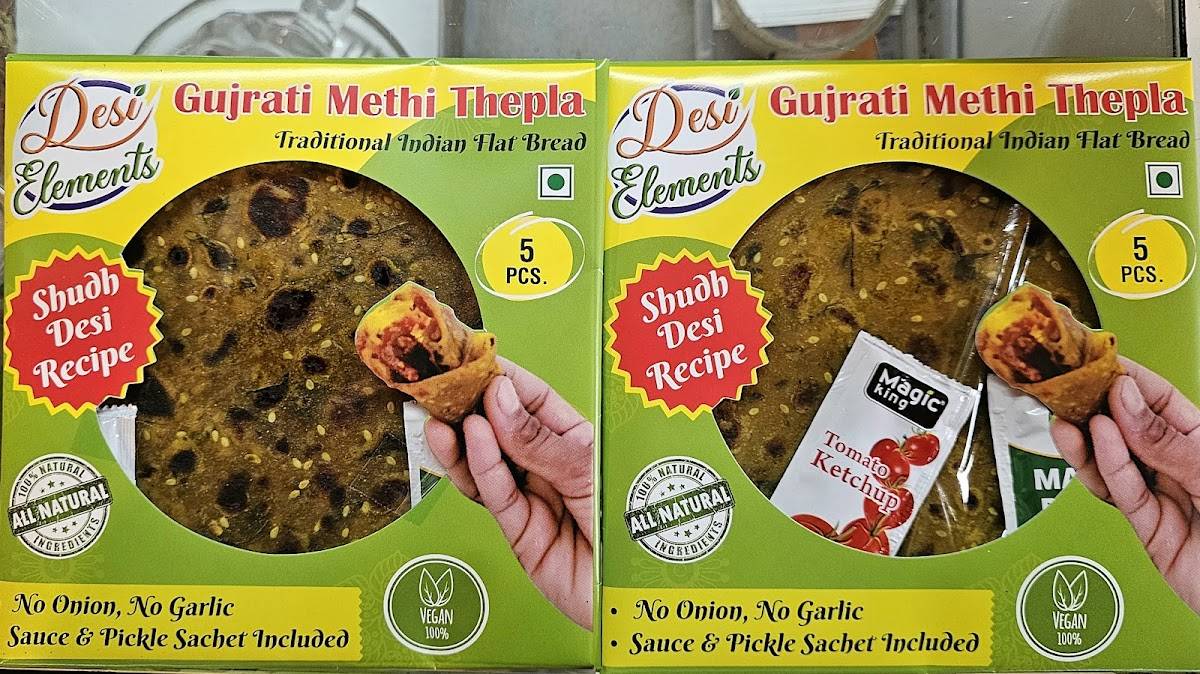 Parampara Desi Elements menu