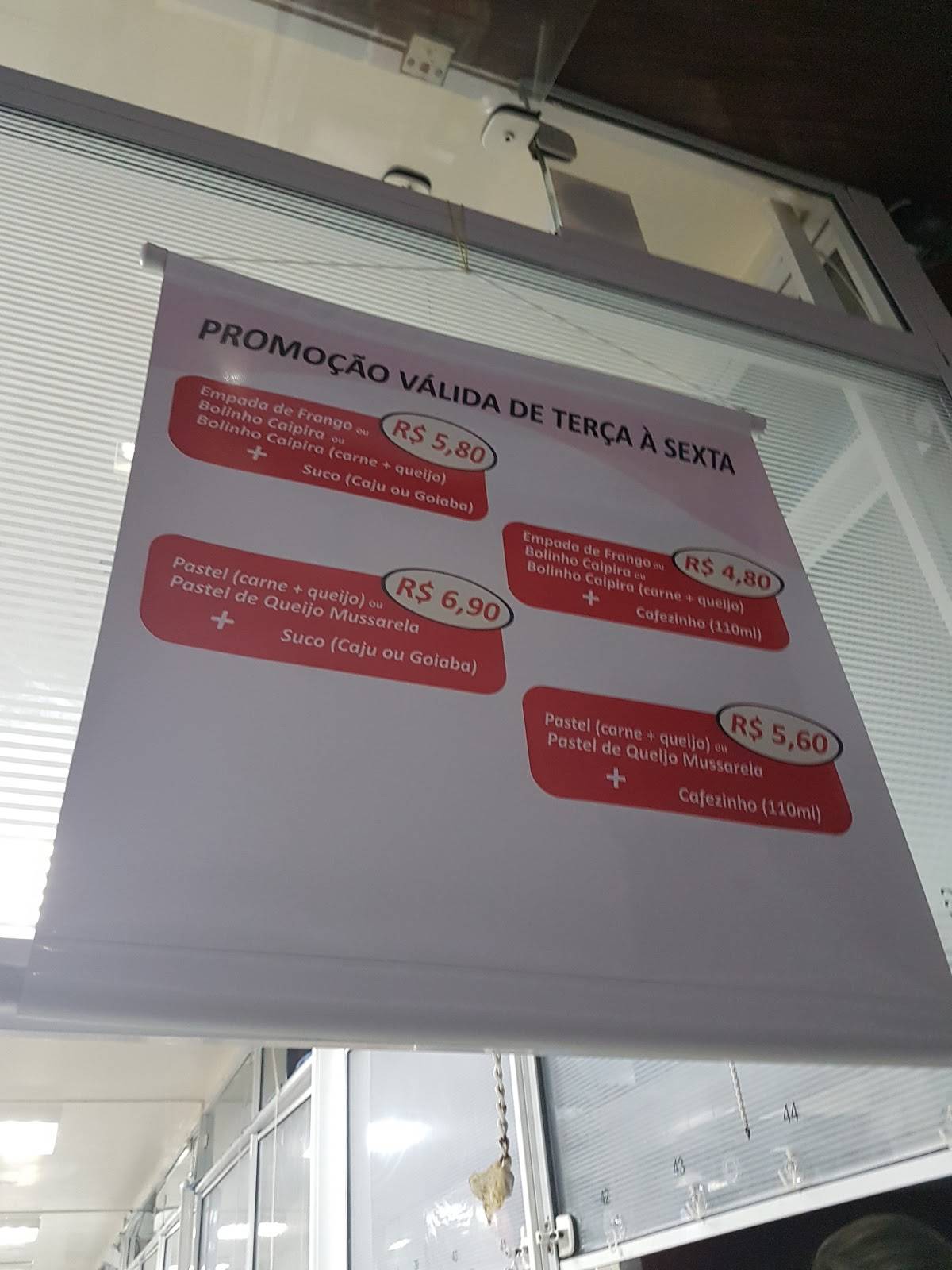 Pastelaria Cezário Noguti cardápio