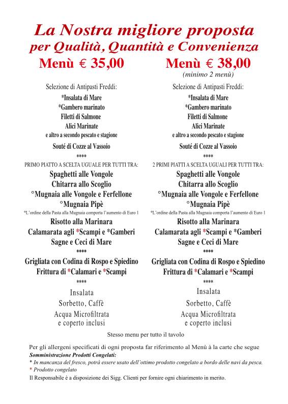 Menu di PiPè 