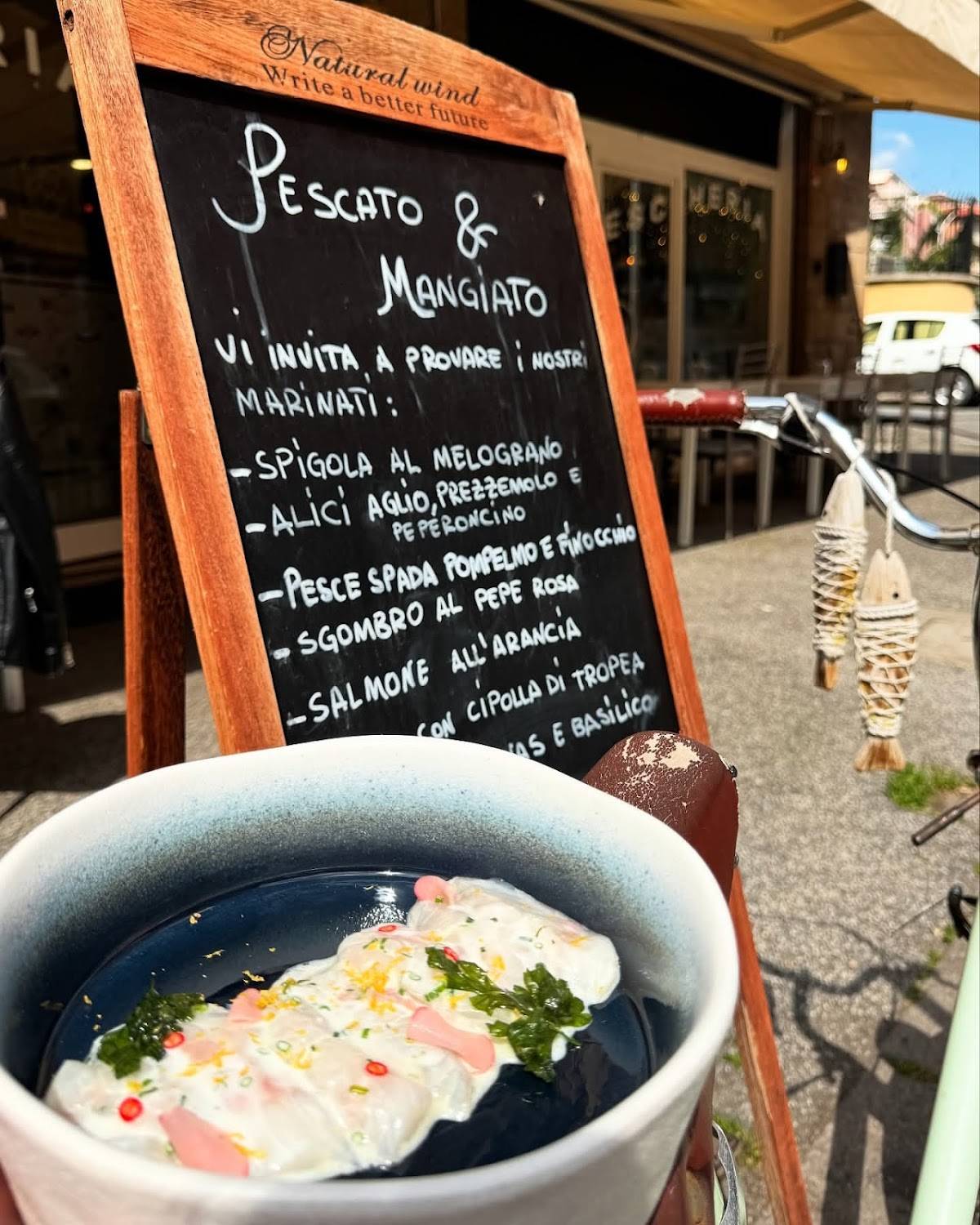 Menu di Pescato & Mangiato 