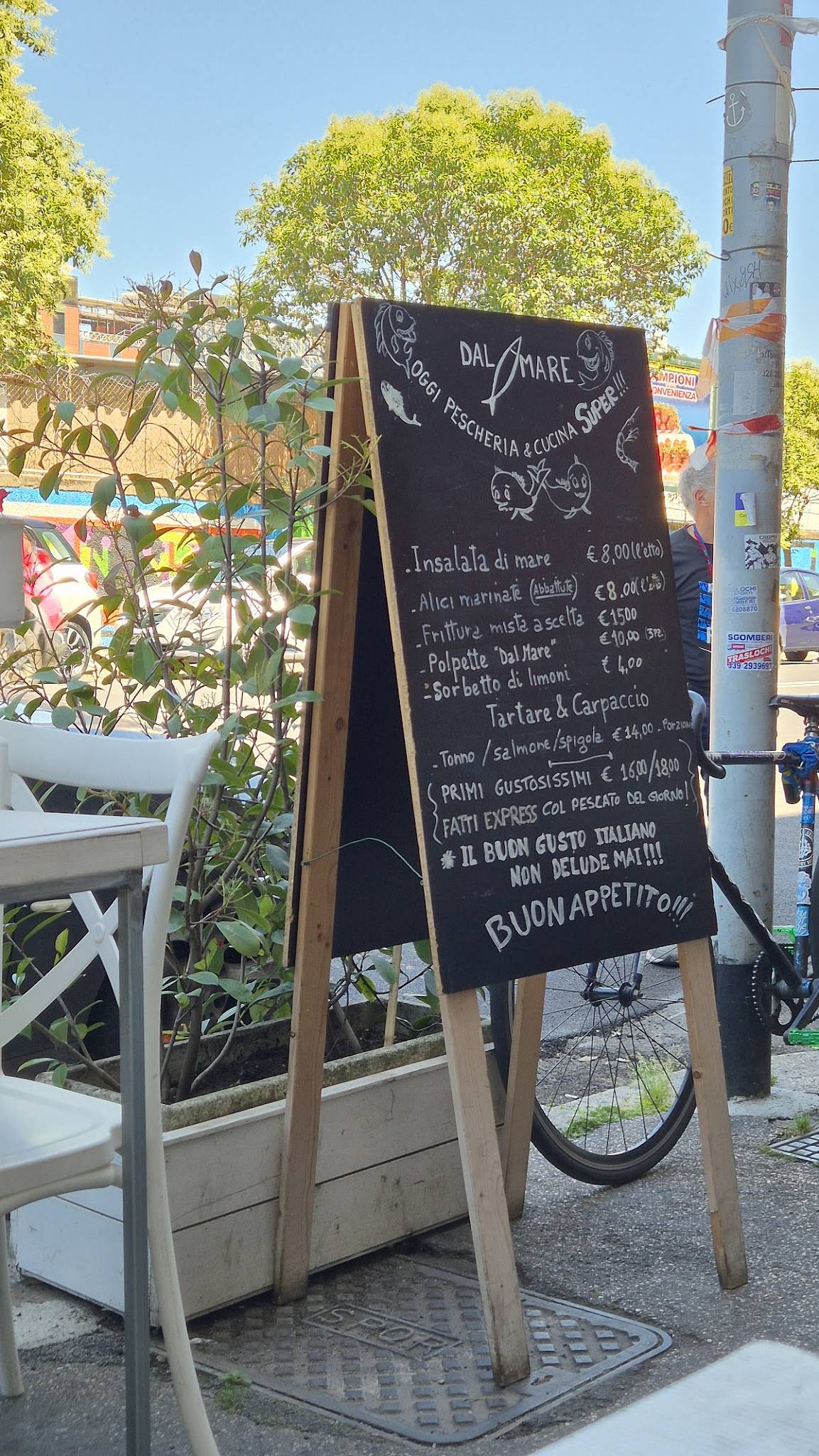 Menu di Pescheria Ostiense / Risto-pescheria 