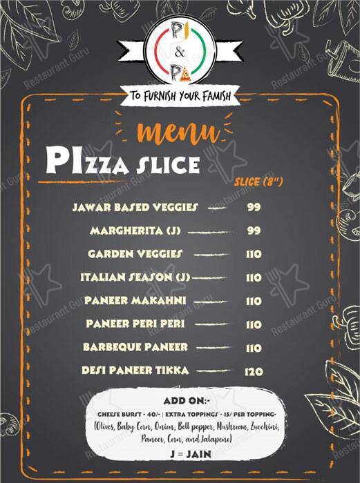 Pi & Pa menu