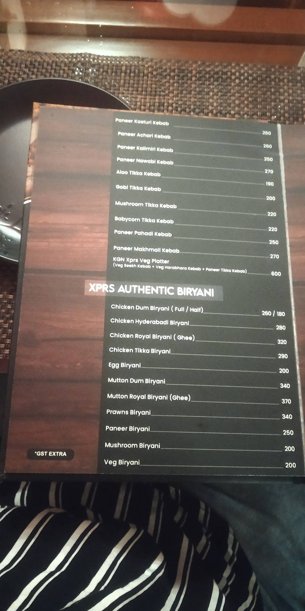 Menu at KGN XPRS Family Dining Restaurant, PimpriChinchwad