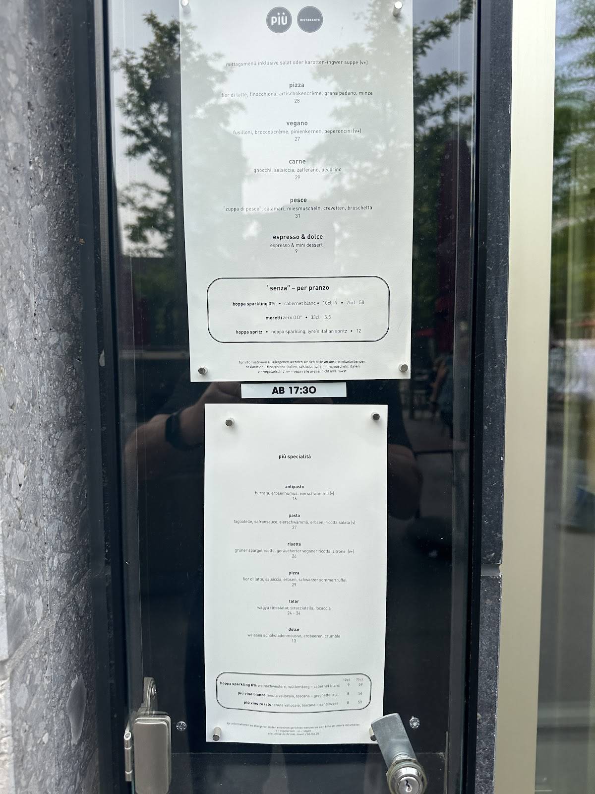 Menu di Più Schiffbau 