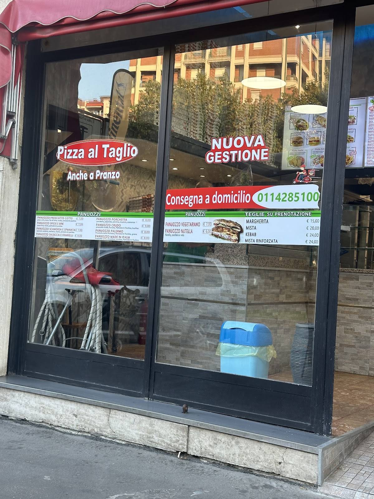 Menu di Pizza Più 