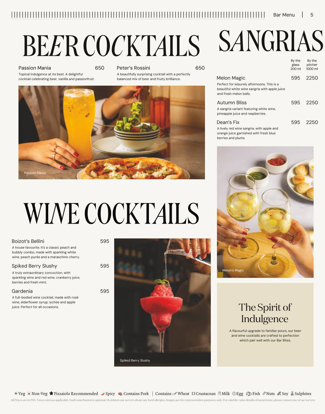 PizzaExpress menu
