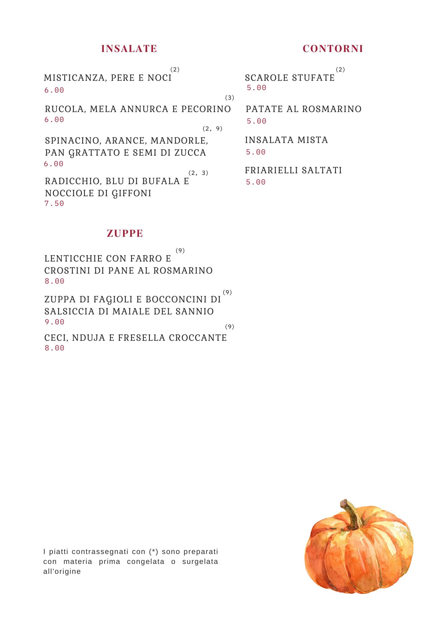 Menu di Eccellenze Campane 