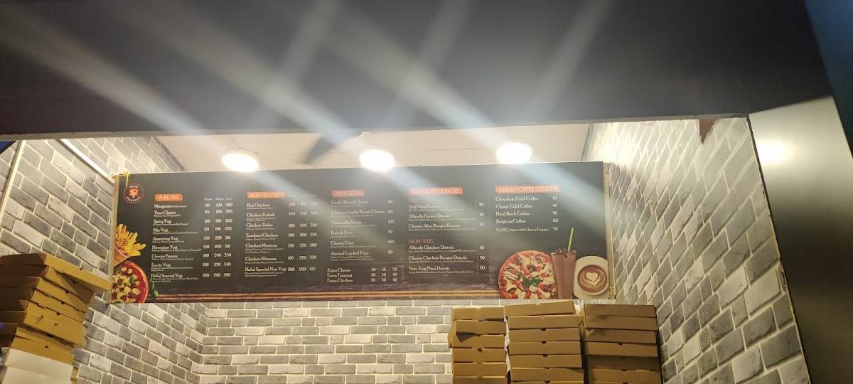 Halal Pizza R.T Nagar menu
