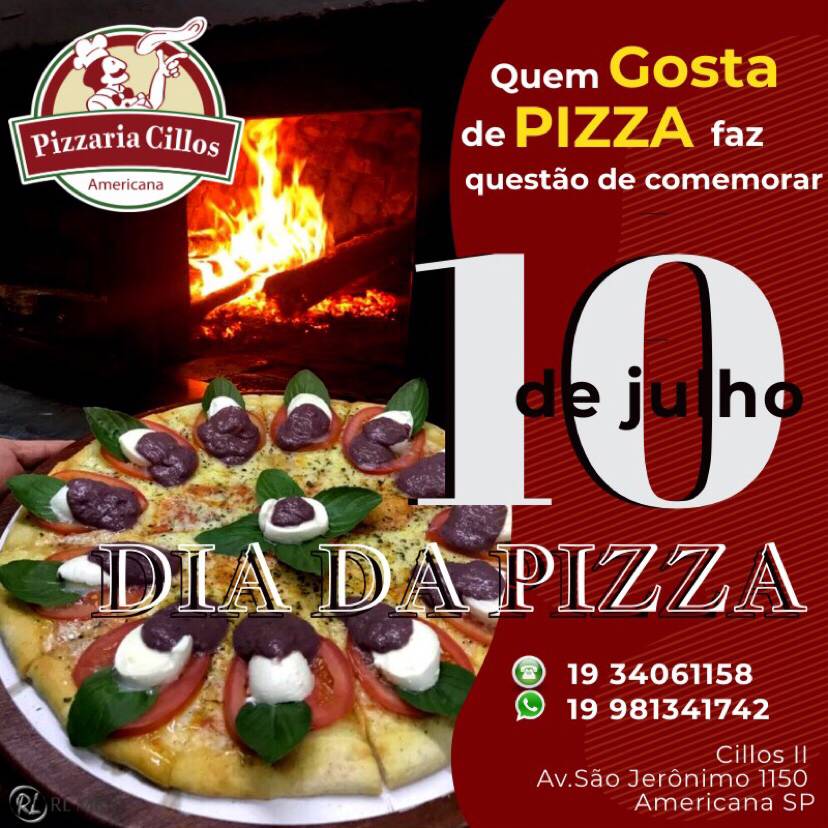 Pizzaria Cillos ll cardápio