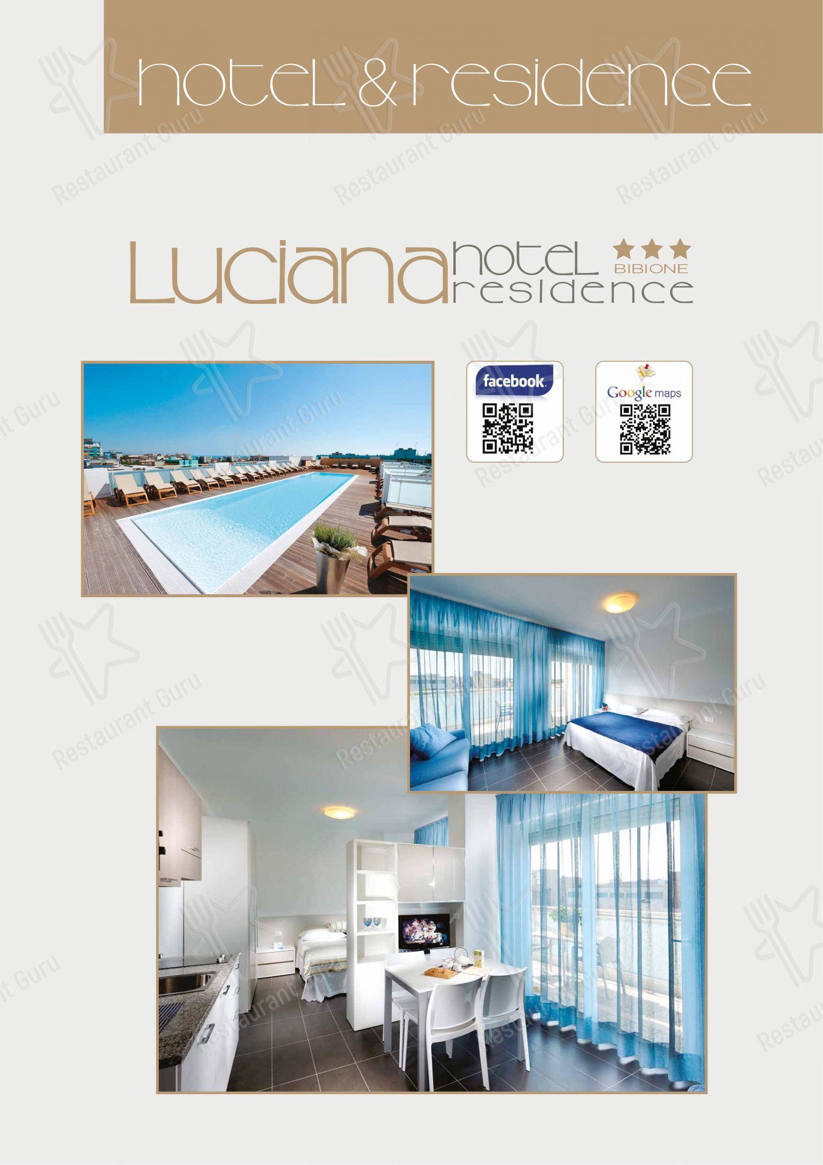 Pizzeria Ristorante Luciana in Bibione - Menu