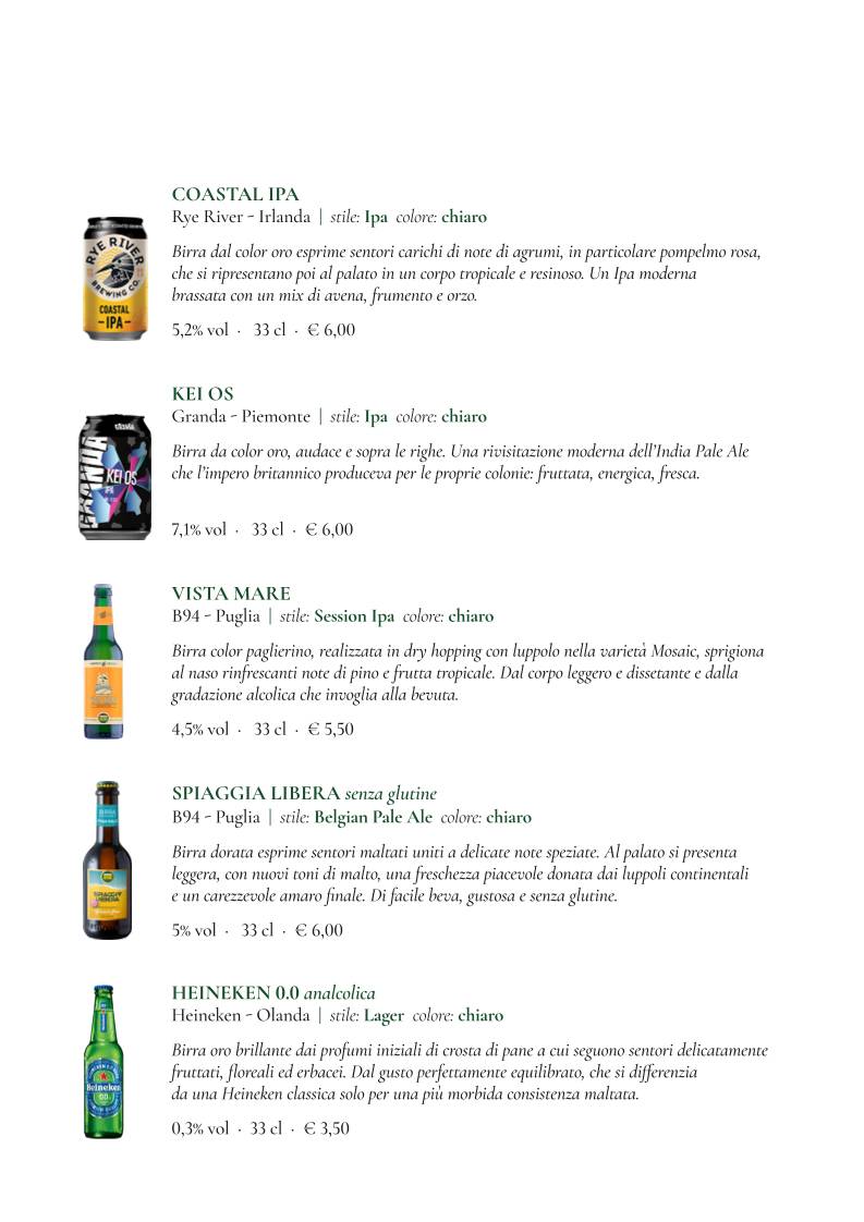 Menu di Pizzeria Vecchio Ponte 