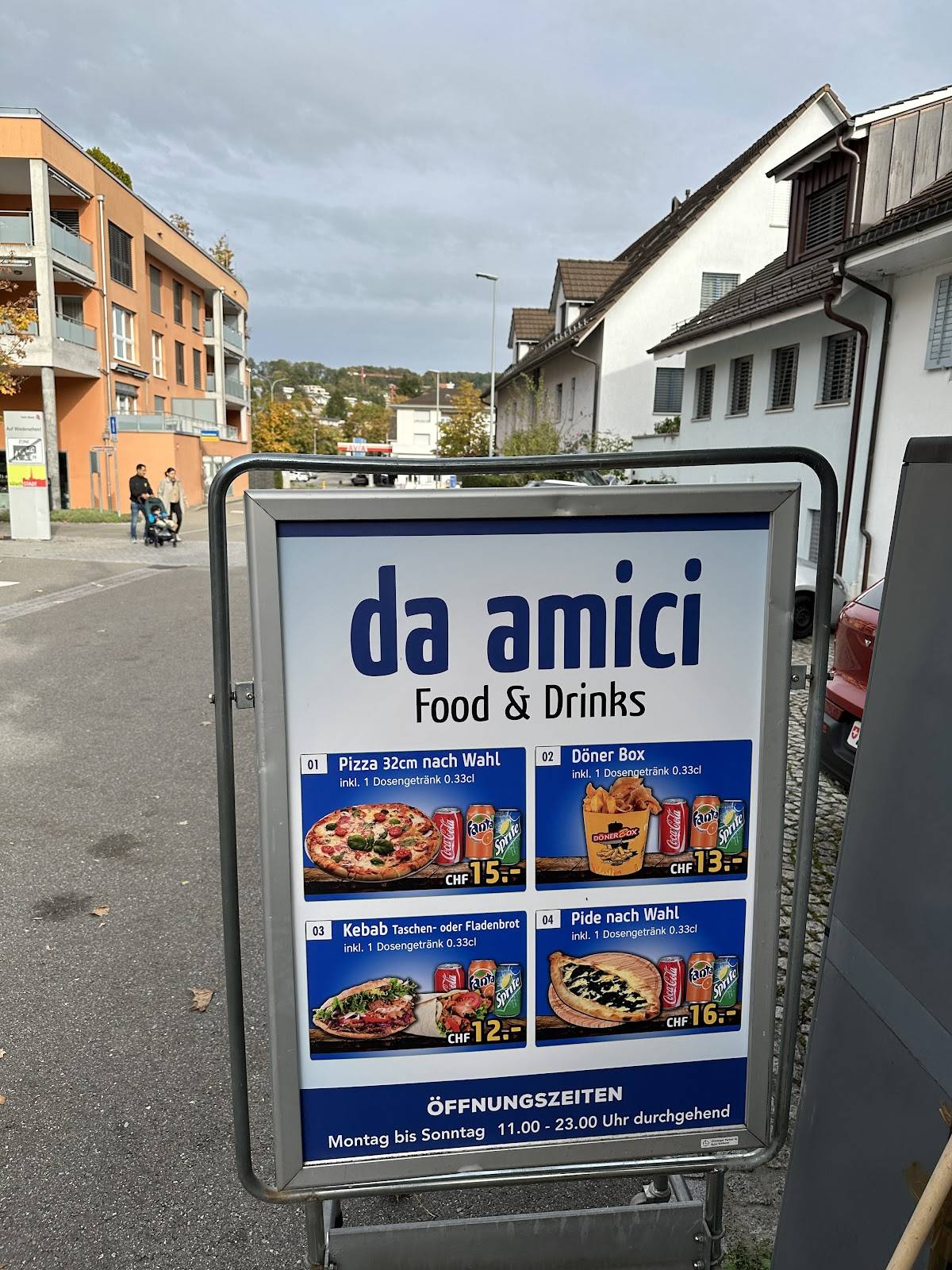 Menu di da amici Food & Drinks 