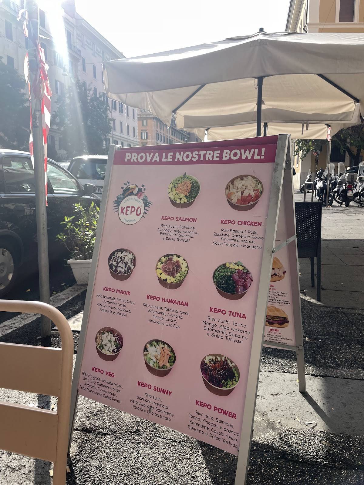 Menu di Poke by KEPO - Prati 