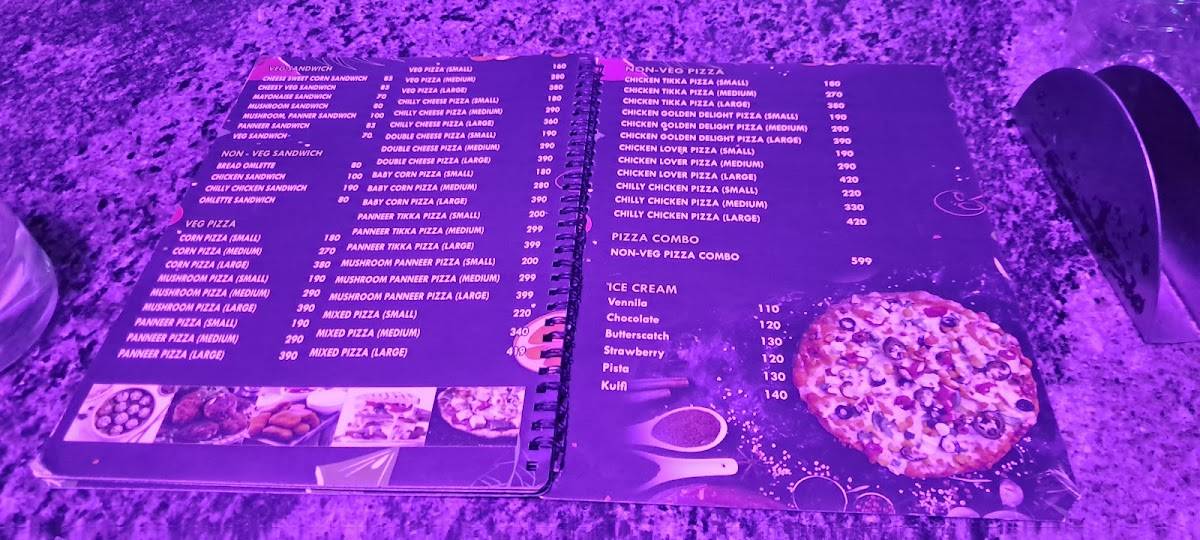 Pondy Babylon menu