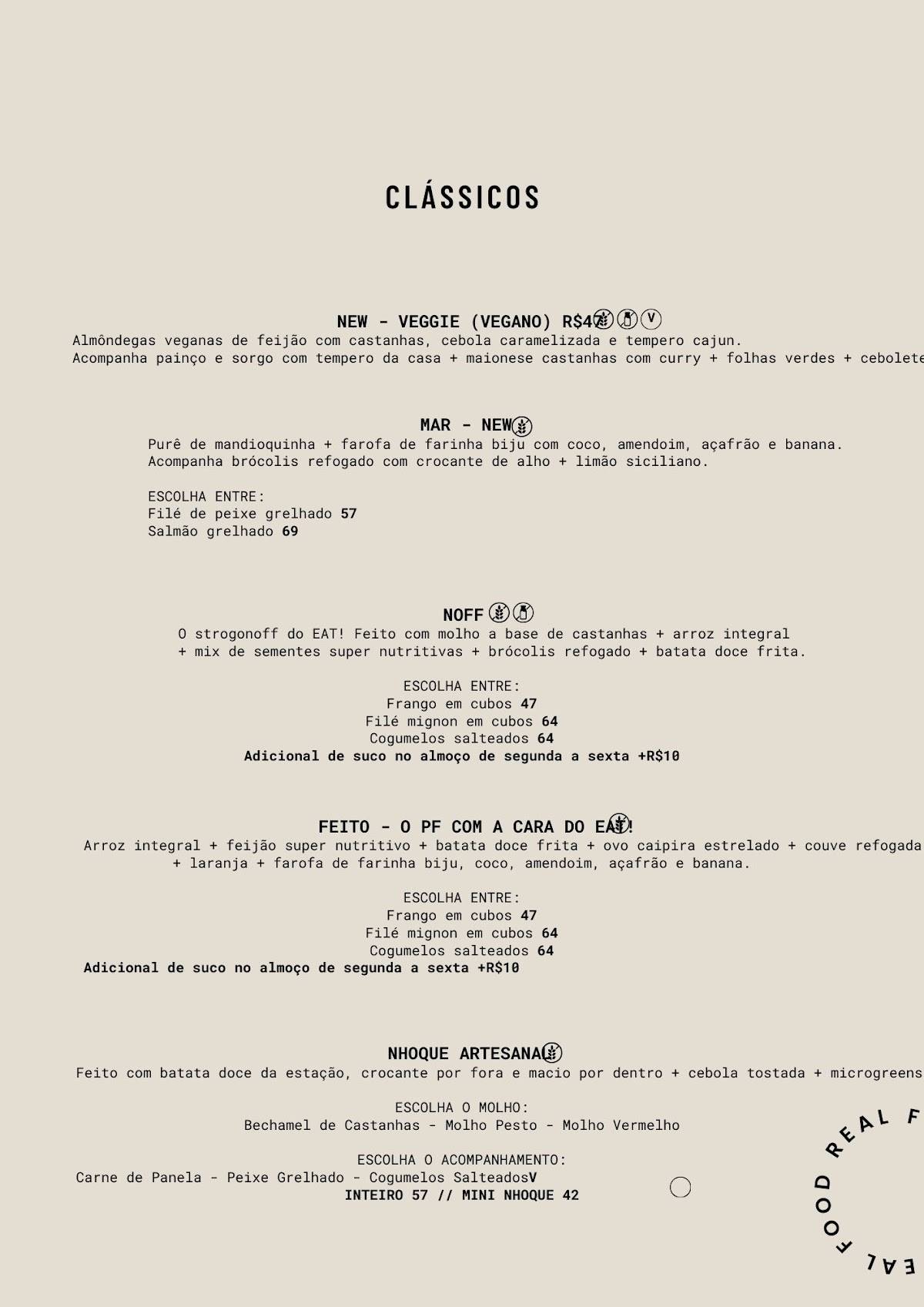 Eat Kitchen - Moinhos de Vento cardápio