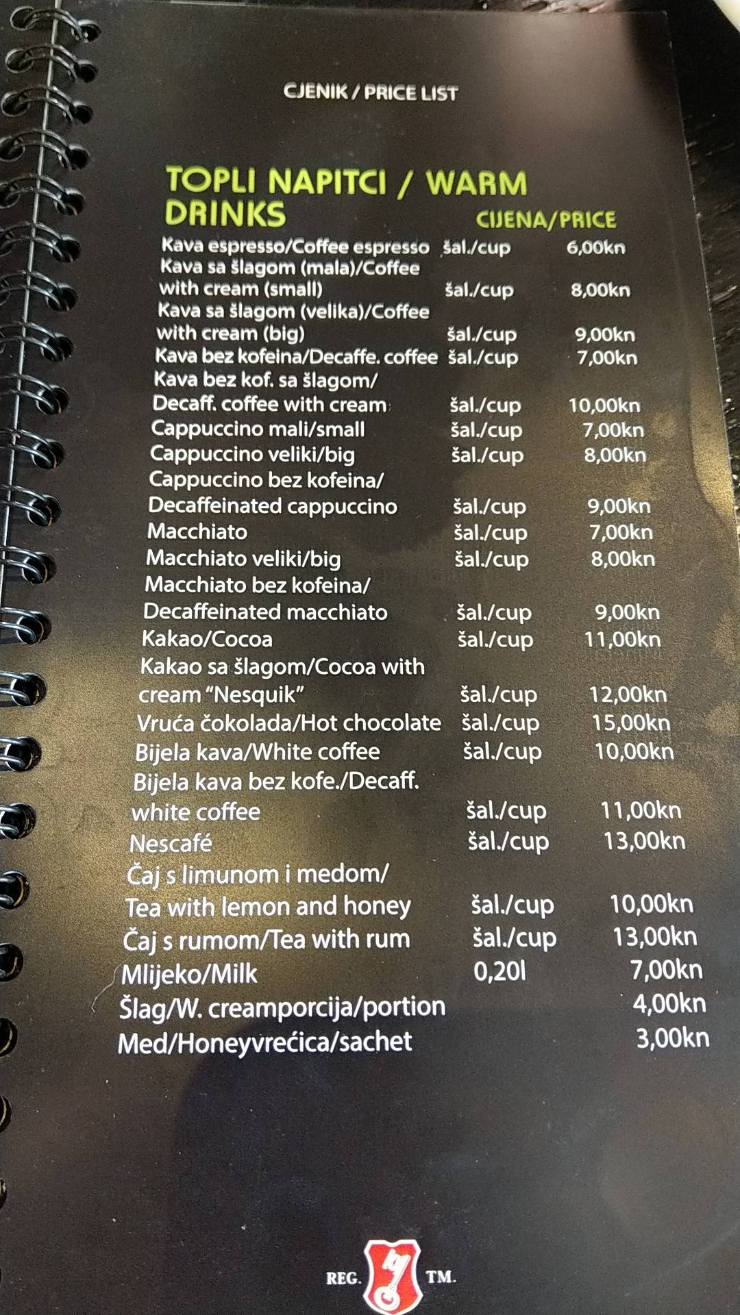 Menu de Discovery Bar