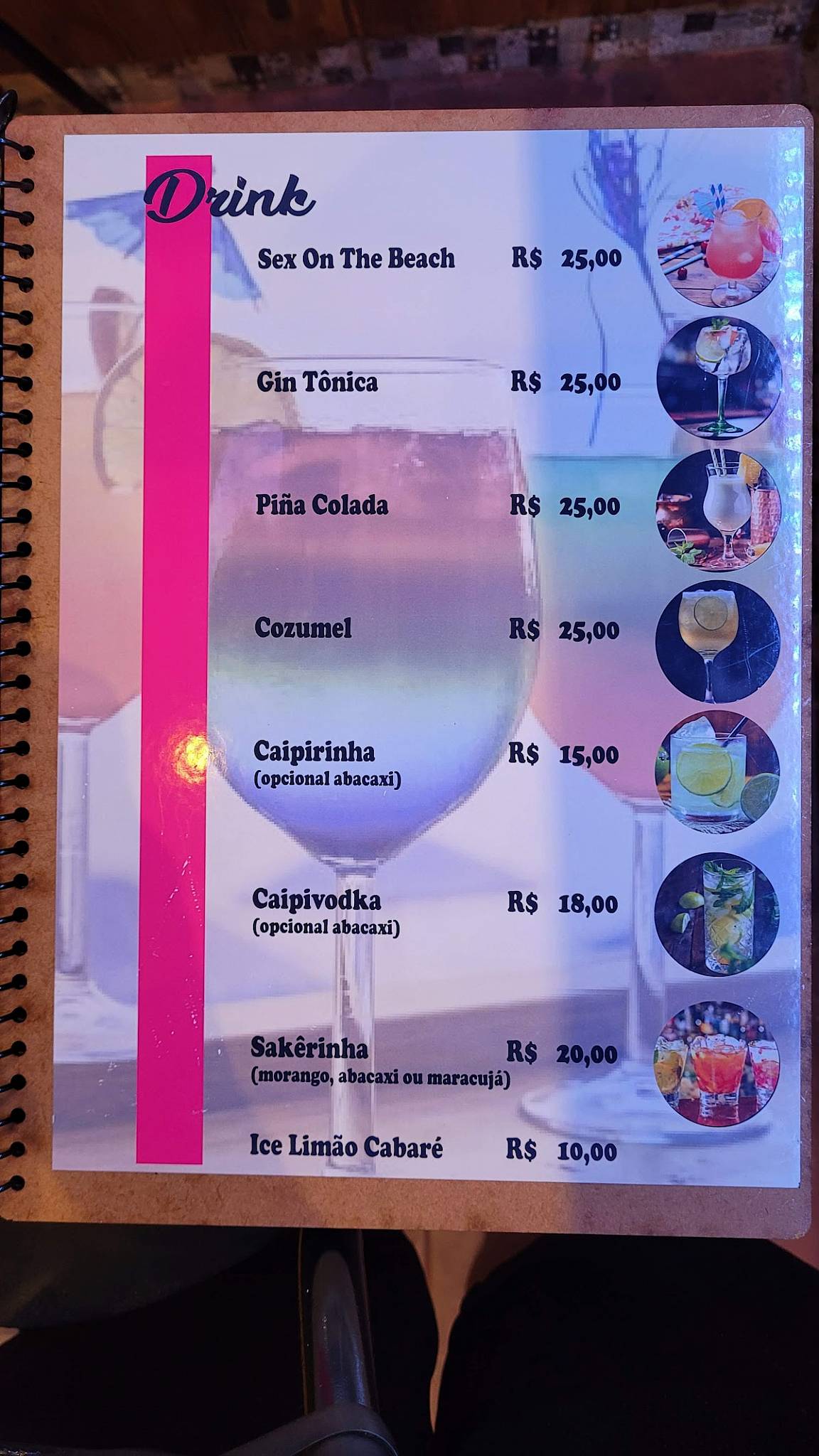Forquilha Bar cardápio