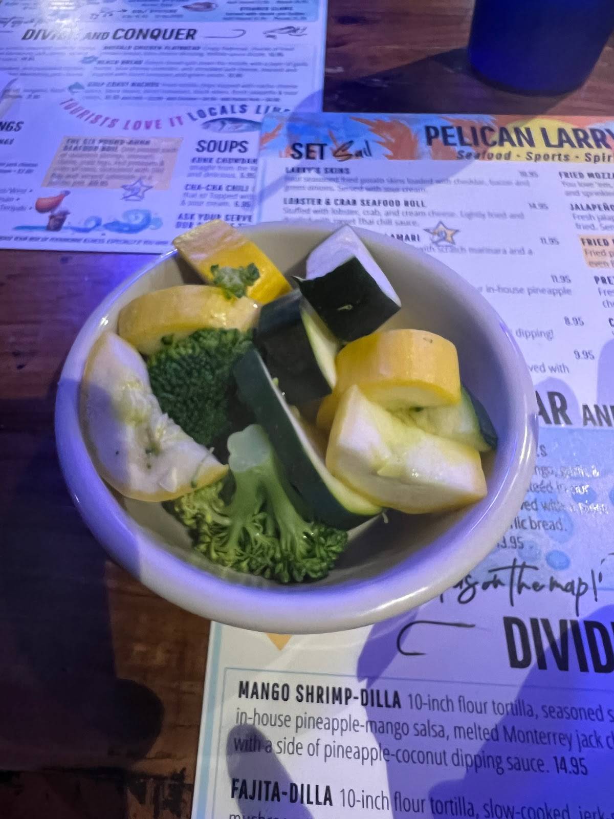 Menu at Pelican Larry's Raw Bar and Grill, Estero