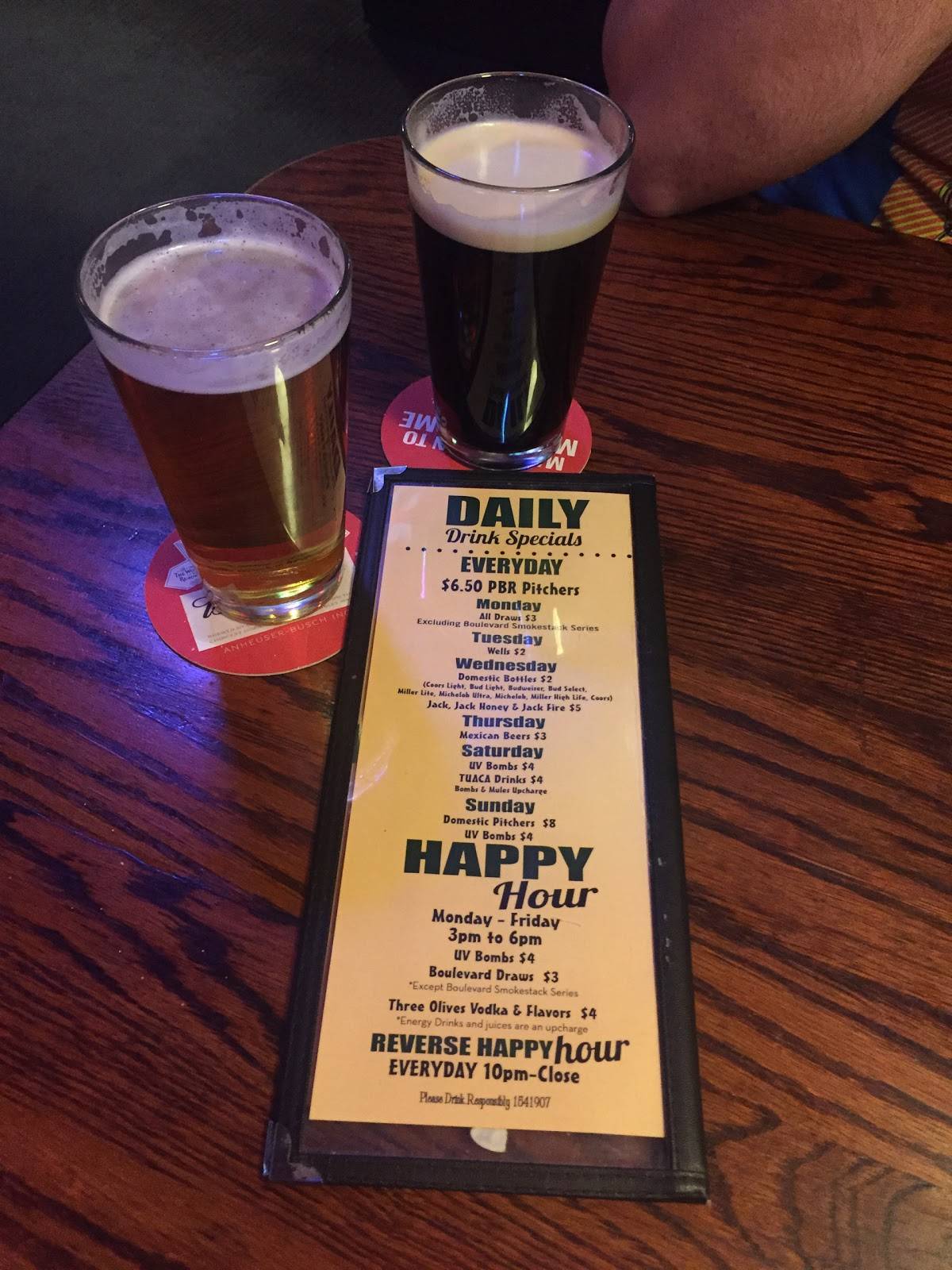 Menu at The Peanut pub & bar, Overland Park, Metcalf Ave