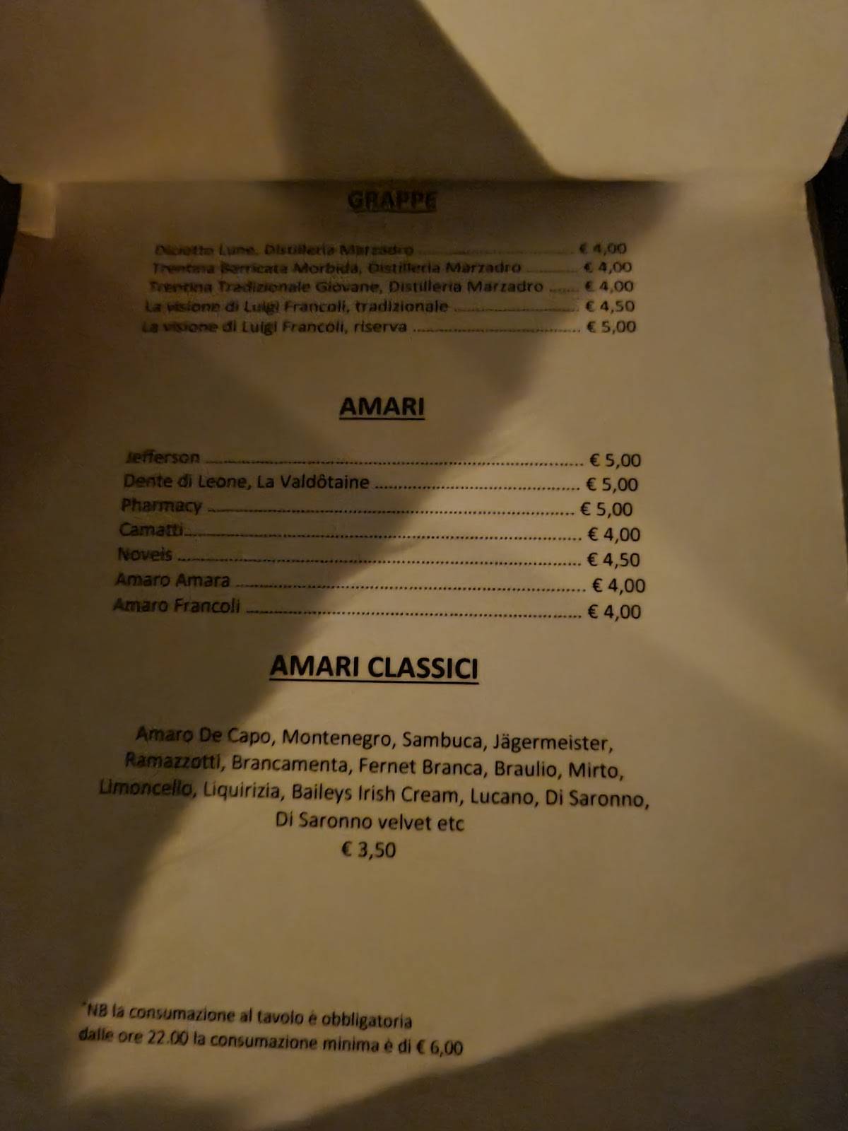 Menu di Urban Mix 