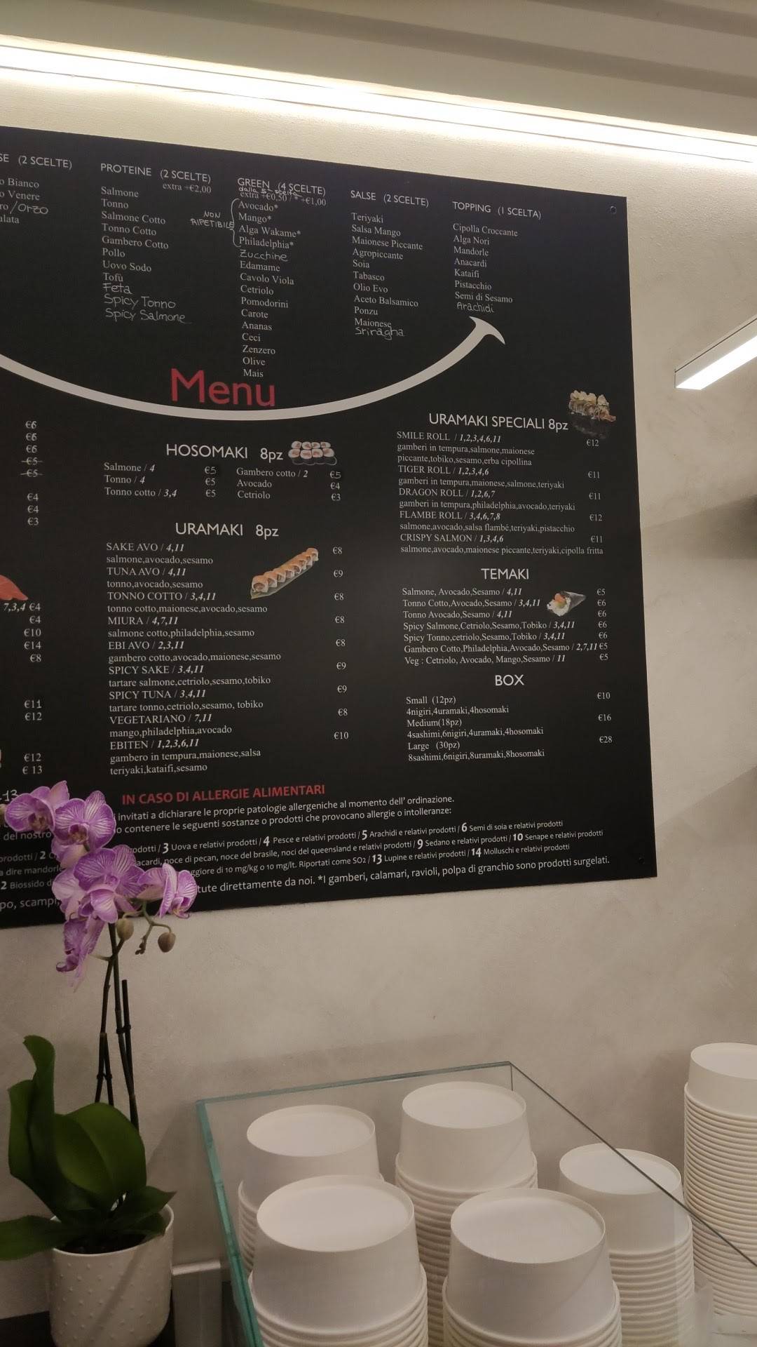 Menu di Smile Food Pokè &sushi 